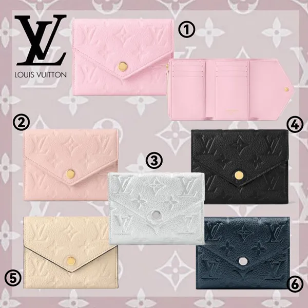 【女子力ＵＰ♪国内発】ルイヴィトン コピー LV ポルトフォイユ・ヴィクトリーヌ M29460