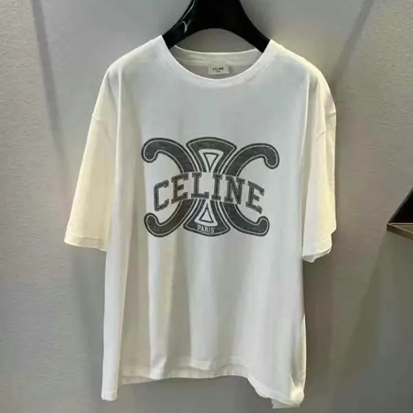 セリーヌ ルーズ Tシャツ コピー コットンジャージー RX0BO671Q