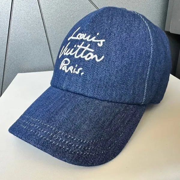 【可愛い手書き風ロゴ】ルイヴィトン コピー キャップ・LV スクリプト M5449M