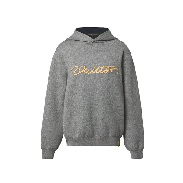 男女兼用◆ルイヴィトン パーカー スーパーコピー シグネチャー ダブルフェイス カシミヤ フーディ 1AJSNV