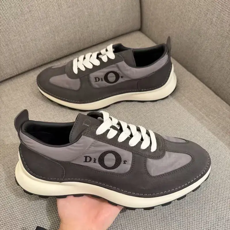 ディオール Squash ロゴ入り スニーカー 4色 3SN364AAZ