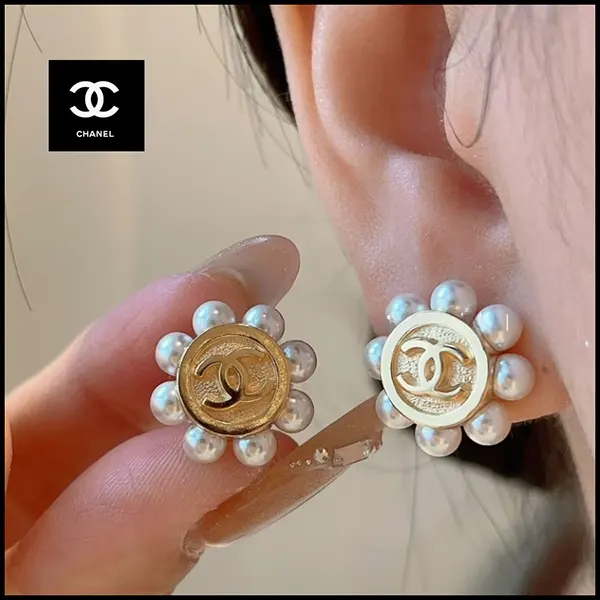 シャネル ミニパール ピアス N級品 CCマーク ABH145