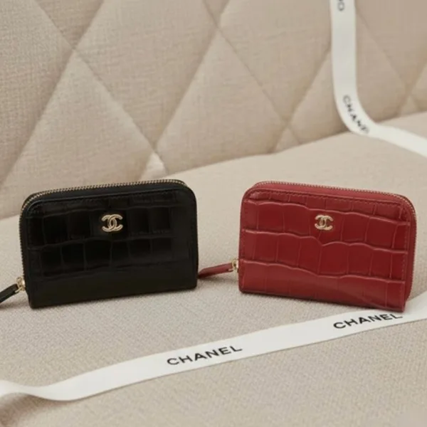 長く愛せる名品♪ シャネル クロコ カードコインケース 偽物 AP5189 B23786 94305