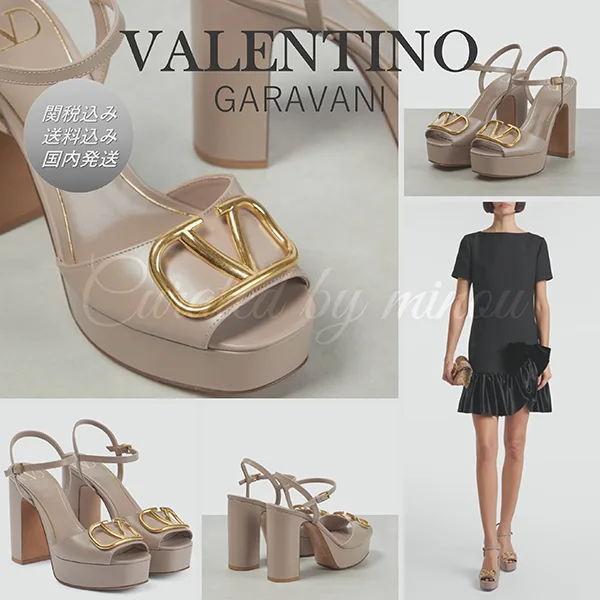 おすすめヴァレンティノ GARAVANI■VLogo プラットフォーム サンダル