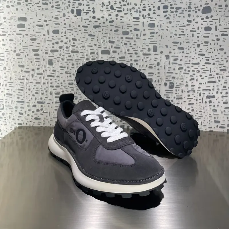 ディオール Squash ロゴ入り スニーカー 4色 3SN364AAZ