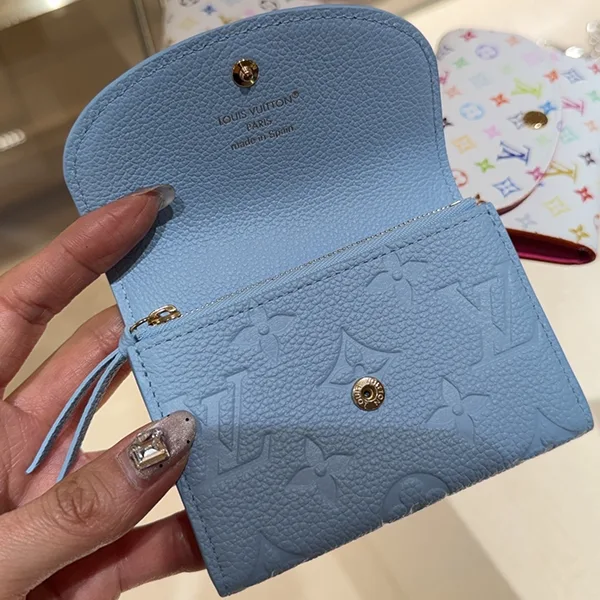 【極上の可愛さ♪】ルイヴィトン ポルトモネ ロザリ コピー ミニ財布 M27480 M27481