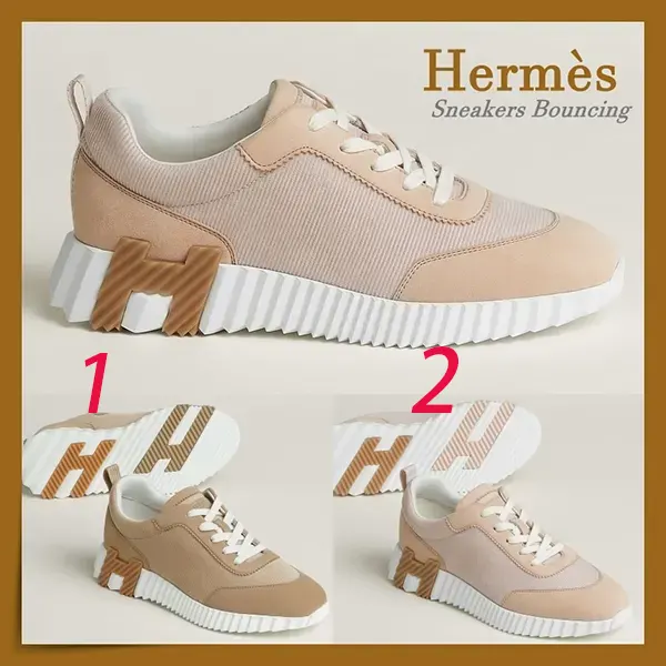 エルメス やわらかな色合いが可愛い Bouncing スニーカー H262146Z