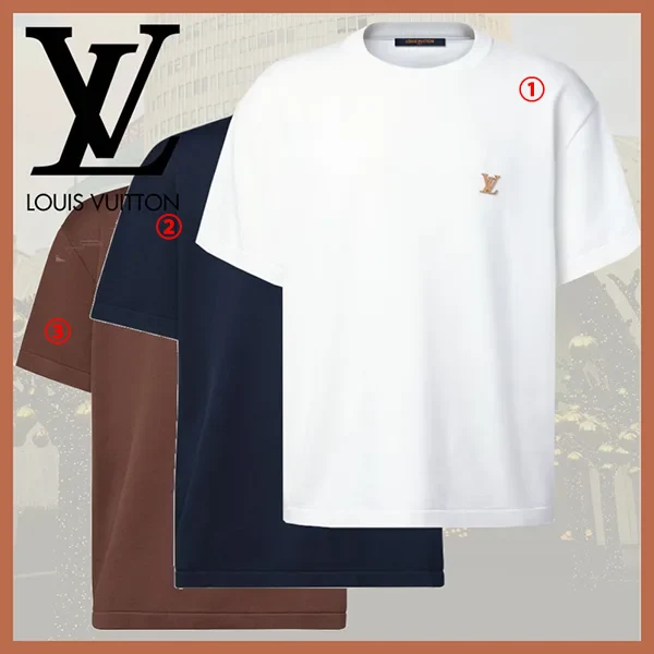 【上質を纏う大人の一枚】ルイヴィトン LV 半袖クルーネックTシャツ 1AK70