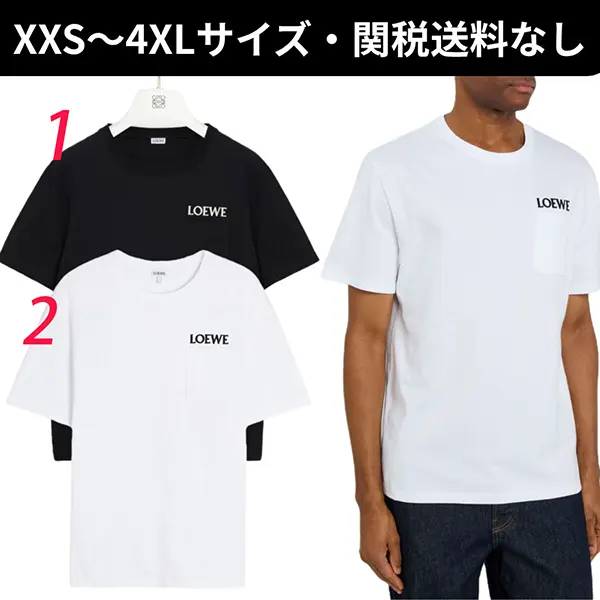 ロエベ  コットンTシャツ コピー ネイビー H526Y02X52