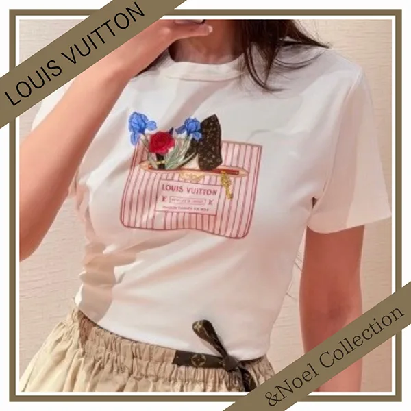 おすすめ【色鮮やか♢】ルイヴィトン ネヴァーフルプリントTシャツ 1AK1H