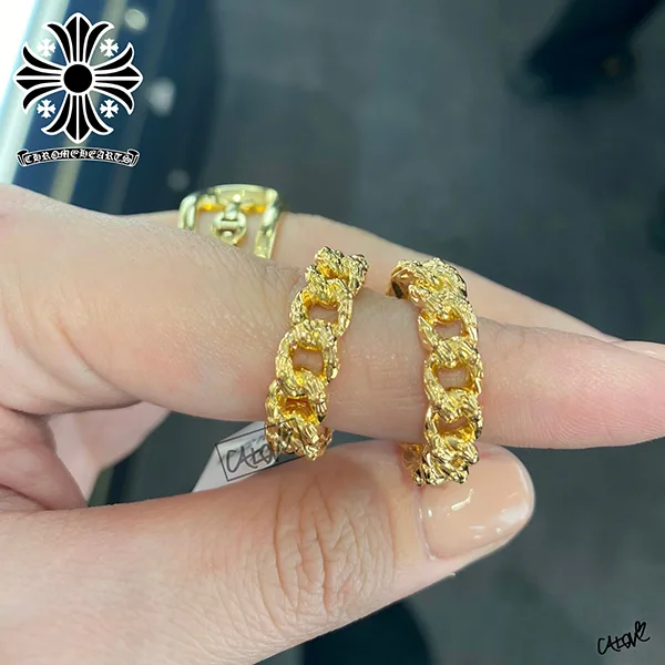 ◆レア十クロムハーツ十【Xtra Fancy 22K GOLDリング】ch2606085