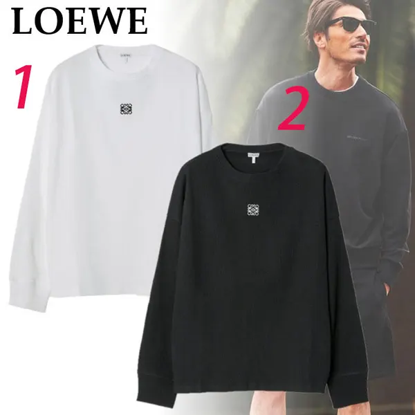 ロエベ オーバーサイズフィット ロングスリーブTシャツ H526Y22XAY
