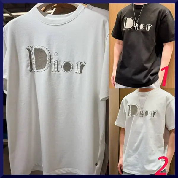 ディオール Tシャツ コピー メンズ トップス リバース 683J668B3036_C081