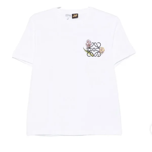 ロエベ アナグラムロゴTシャツ 偽物 S616Y22X91