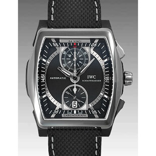 IWCコピー ダヴィンチクロノグラフ セラミック IW376601メンズ 自動巻き セラミック・チタン ブラック