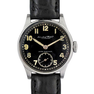 IWCコピー ラウンドケース メンズ 手巻き ステンレス IW325463ブラック