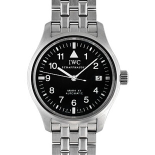 IWCコピー マーク 15 IW325307メンズ 自動巻き ステンレス ブラック アラビア