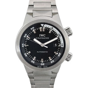 IWCコピー アクアタイマー IW354805メンズ 自動巻き ステンレス ブラック