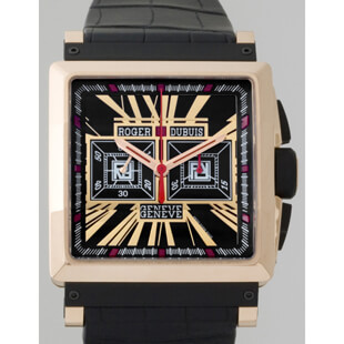 ロジェデュブイ ROGERDUBUIS キングスクエア KS40-78-51-00/S9R00/B スモールセコンド RG/ブラック皮ベルト 世界限定88本 ブラック