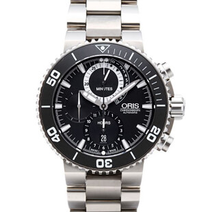 オリス Oris ダイバーズ カルロス・コステ クロノグラフ リミテッドエディション - セノーテシリーズ 674.7655.7184M 新品腕時計メンズ送料無料