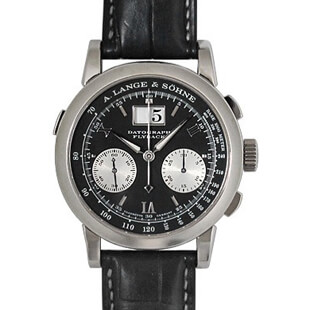 ランゲ&ゾーネA. LANGE & SOHNEコピー ダトグラフ 403.035手巻き メンズ ブラック/ホワイト