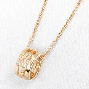 ブルガリスーパーコピー パレンテシオープンワーク ペンダントネックレス CL854268