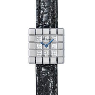 ショパールChopardコピー アイスキューブ レディース クォーツ ホワイトゴールド ダイヤモンド シルバー27/82452