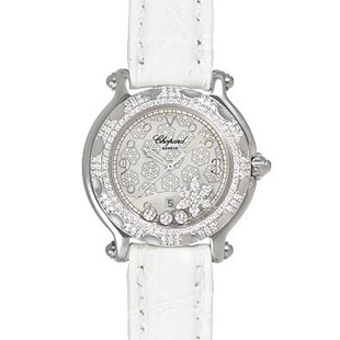 ショパールChopardコピー ハッピー スノーフレーク 27/8943 レディース クォーツ ステンレス ダイヤモンド シルバー