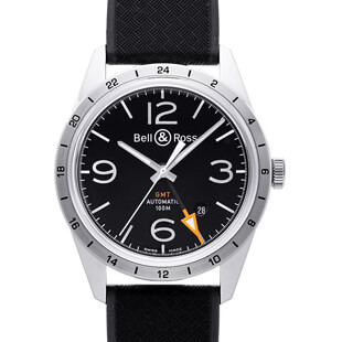 ベル&ロス ヴィンテージ BR123 GMT 24H VINTAGE BR123GMT-R 新品 腕時計 メンズ 送料無料