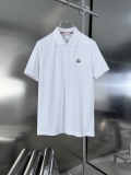 大人気Monclerモンクレール2023春夏ファッションシンプルポロシャツ半袖シャツ