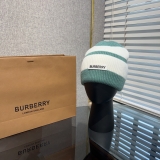 【話題商品！】Burberryバーバリー新しいカラーブロックのニットウールビーニー帽
